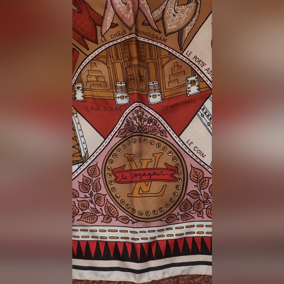 Louis Vouitton Silk Scarf - Picture 3 of 12
